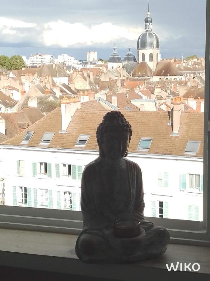 F2 30M2 - Vue Exceptionnelle Sur La Vieille Ville ชาลง-ซูร์-ซอน ภายนอก รูปภาพ